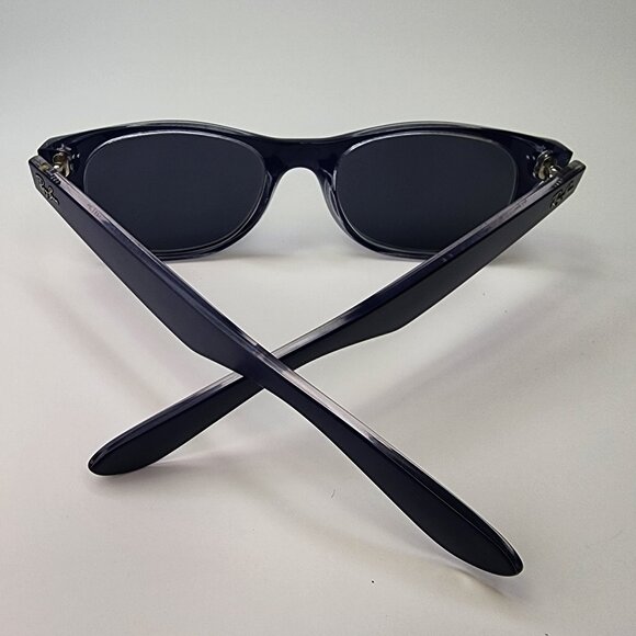 Ray Ban New Wayfarer (RB 2132) Blue Sun Glasses Size 52-18-145 - Picture 4 of 9